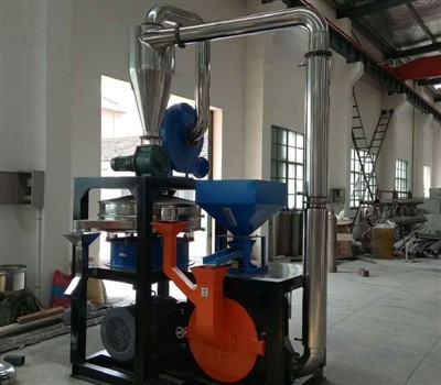 Máquina trituradora de botellas de plástico