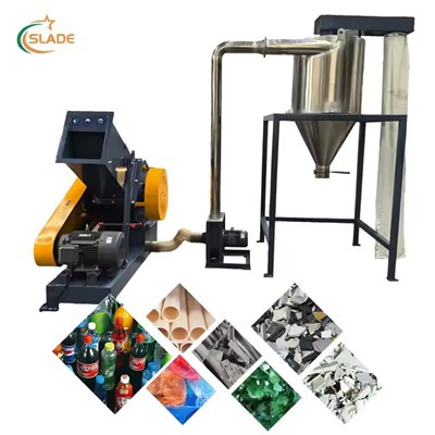 Máquina de trituradora de plástico Reciclaje de chatarra PVC PET ABS PP/PE Máquina de triturador de plástico para granjas